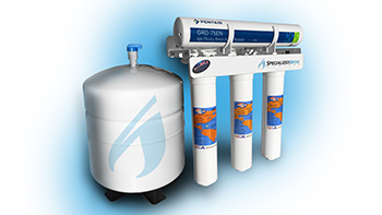 Reverse osmosis water filtration system